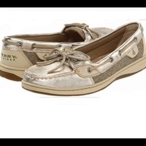 Sperry topsider dunefish metallic boat shoes